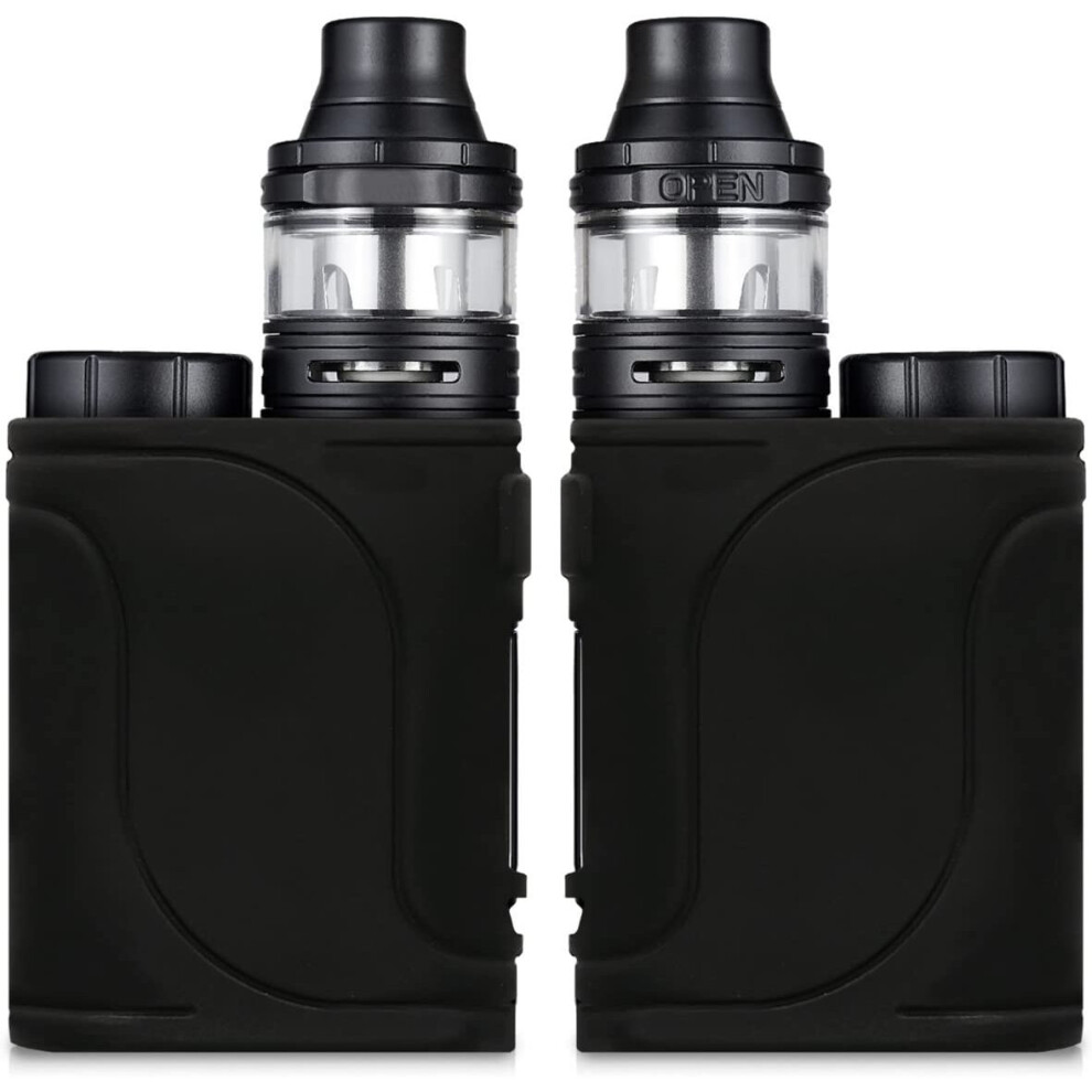 kwmobile Case Compatible with Eleaf iStick Pico 25 Kit - Silicone TPU Protective Cover Container - Black