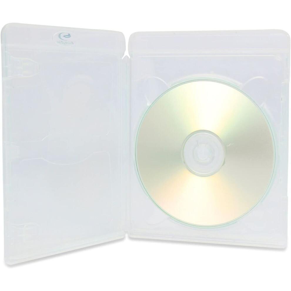Amaray 5 X Vortex Eco-Lite Single 3D Clear 1-Disc Blu-Ray Cases In Dragon Trading Packaging