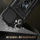 Armor Holder Shockproof Case for iPhone 12 - Black TPU/PC Protective Cover 2