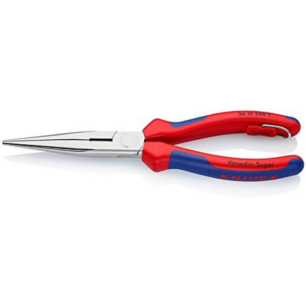 KNIPEX Snipe Nose Side Cutting Pliers (Stork Beak Pliers) (200 mm) 26 15 200 T