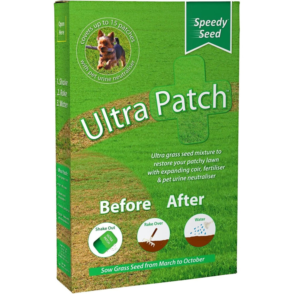 Speedy Seed /Ultra Patch Lawn Repair Mixture