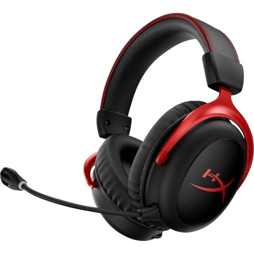 HyperX Cuffie da gioco HyperX Cloud II WIreless (HHSC2X-BA-RD) - Nero Rosso