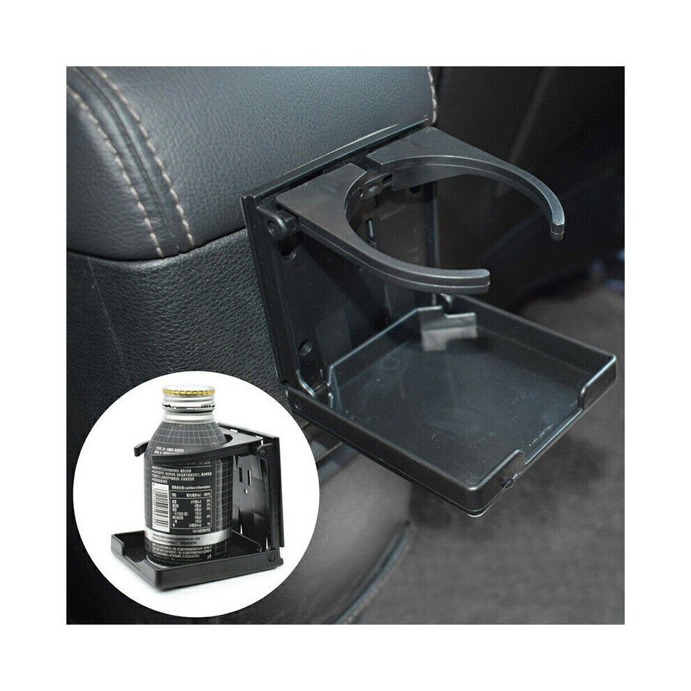 2Pcs Universal Folding Beverage Drink Cup Bottle Stand Holder Black 3401634192708