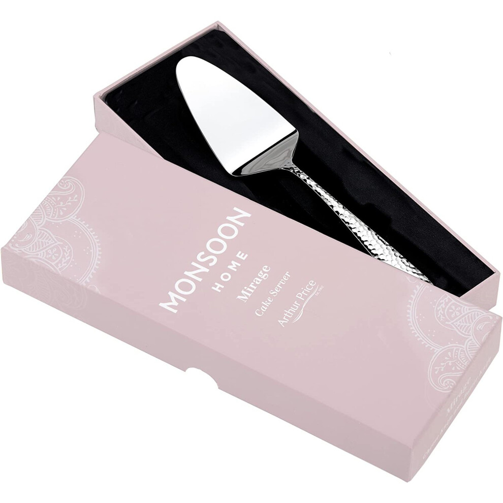 Monsoon Mirage Cake Server, Stainless Steel, 29 x 9 x 3 cm