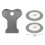 SPARES2GO Transducer Discs Tool for DIMPLEX M-011B M011B Opti-Myst Fire + Brush 4