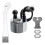 SPARES2GO Transducer Discs Tool for DIMPLEX M-011B M011B Opti-Myst Fire + Brush 1