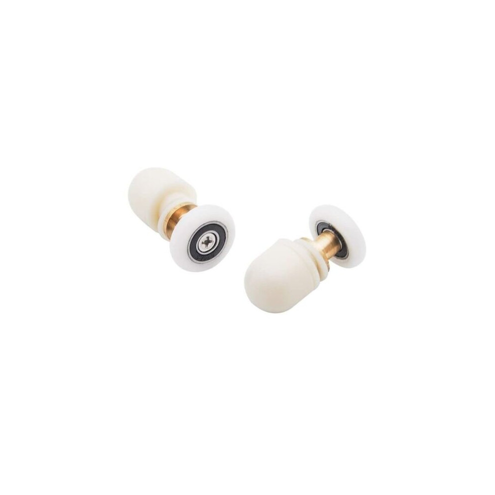 Set Of 4 Single Shower Door Rollers Runners Wheels 19Mm Wheels Dia Bq 9394824777578