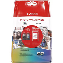 Canon PG-540L/CL-541XL Photo Value Pack - Glossy - 2-pack - High Yield - black, colour (cyan, magenta, yellow) - origina