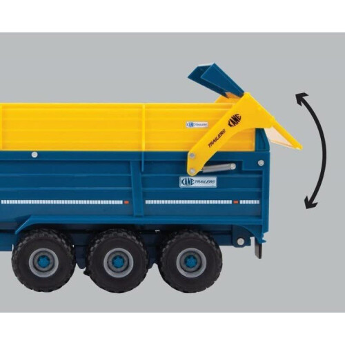TOMY Britains Tri-Axe Halfpipe Silage Trailer 1:32 Scale 2