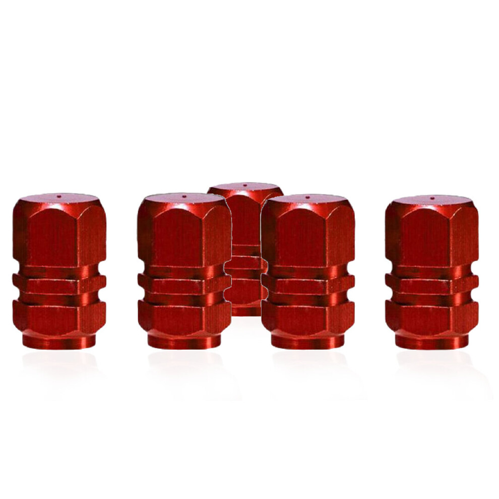 (Blue) Hexagon Tire Valve Dust Caps for Car, Bike BMX Van-image-OPC-P9W9TQM-NEW