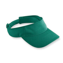 Augusta 6227A Adult Athletic Mesh Visor - Dark Green, All