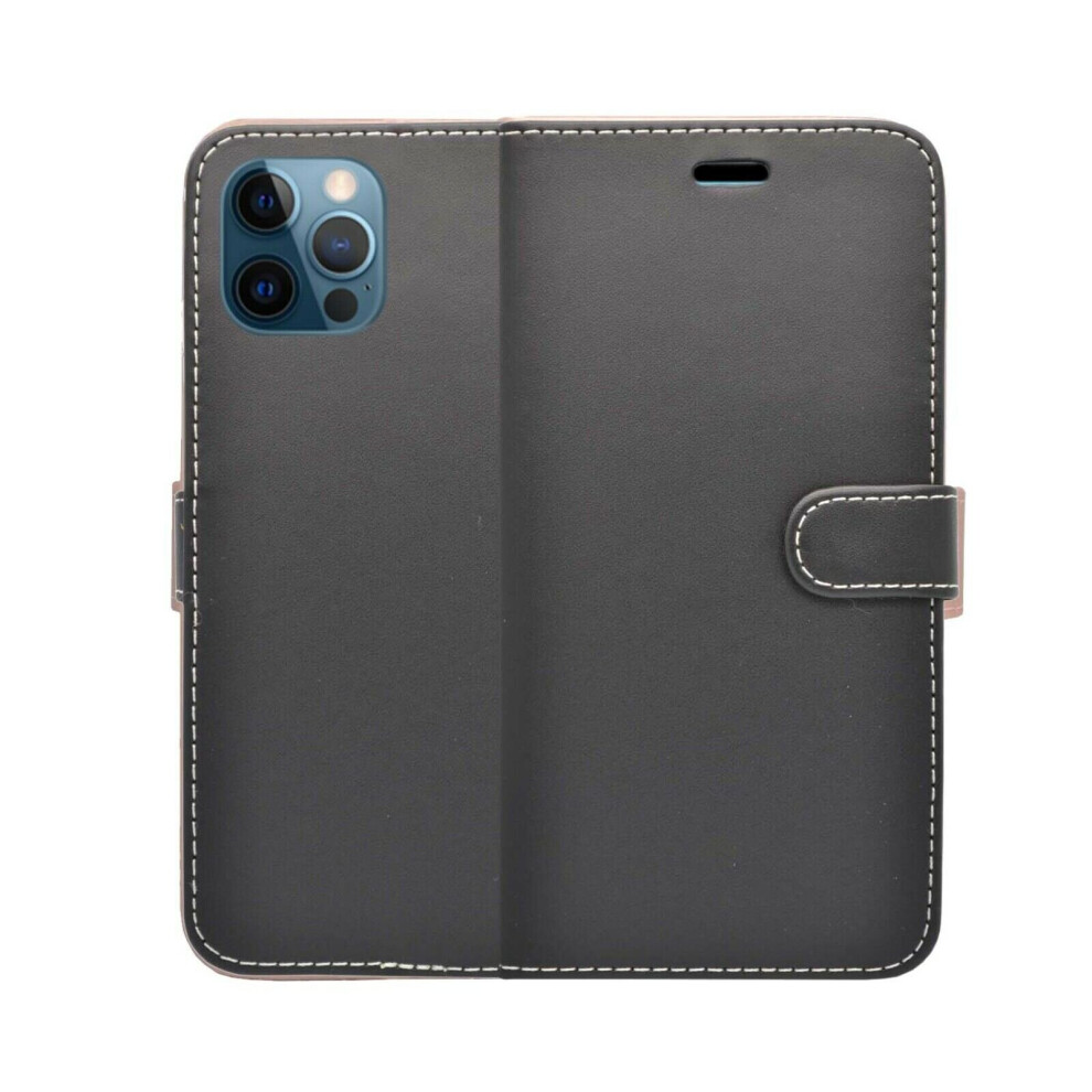(Black) For Apple Iphone 14 Pro Wallet Flip Pu Leather Kickstand Card Holder Phone Case Cover Black 304063163543