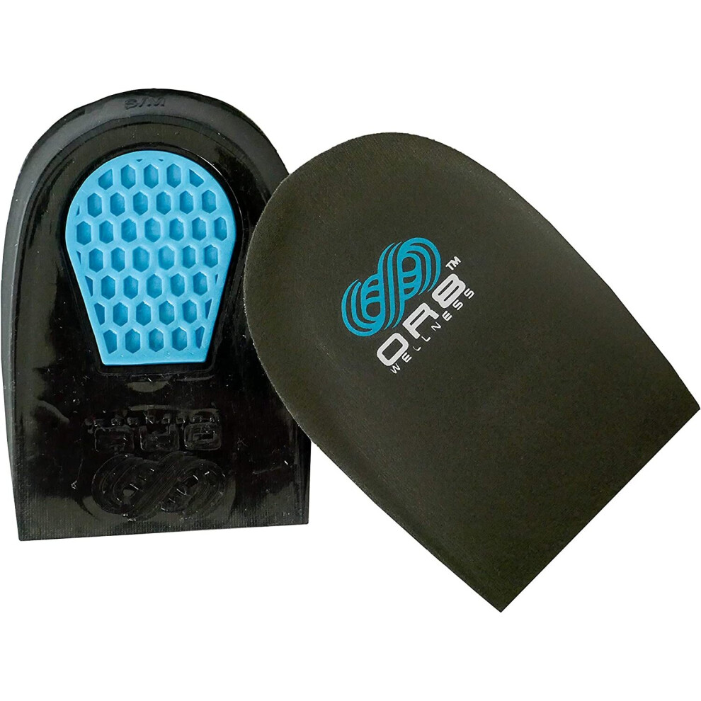 Or8 Wellness? Gel Heel Shock Pad Insert. Supports Heel. Shock Absorbers. Plantar Fasciitis. Achilles Tendonitis. Comfort Cushion