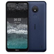Unlocked Nokia C21: Dual SIM, 32GB + 2GB RAM, Blue, Android 11 Go Edition - Refurbished