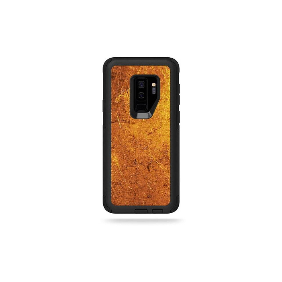 MightySkins OTCSGS9PL-Textured Gold Skin for Otterbox Commuter Galaxy S9 Plus - Textured Gold-image-OPC-P9WBFZ9-NEW