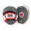 (Small / Medium ) RIVAL BOXING RPM80 IMPULSE FOCUS PUNCH MITTS - GREY 1