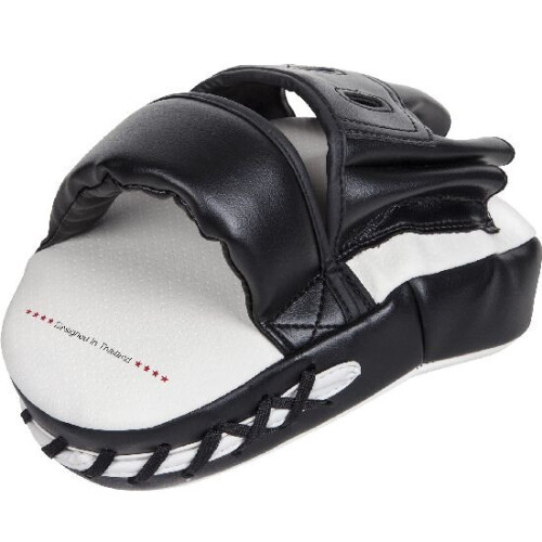 VENUM LIGHT CURVED BOXING FOCUS MITTS - WHITE 1