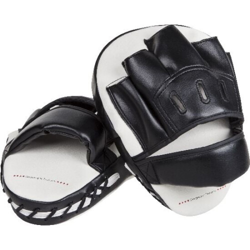 VENUM LIGHT CURVED BOXING FOCUS MITTS - WHITE 2