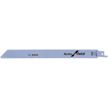 Bosch Professional 2608656020 5 pieces Reciprocating Saw Blade S 1122 EF Flexible for Metal (for metal, 225 x 19 x 0,9 mm, accessories for