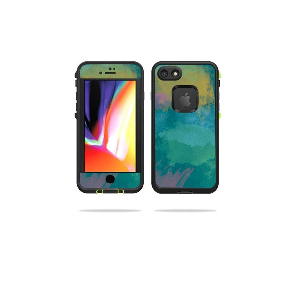 MightySkins LIFIP8-watercolor blue Skin for Lifeproof Fre for iPhone SE 2020 7 & 8 - Watercolor Blue-image-OPC-P9WBHJR-NEW