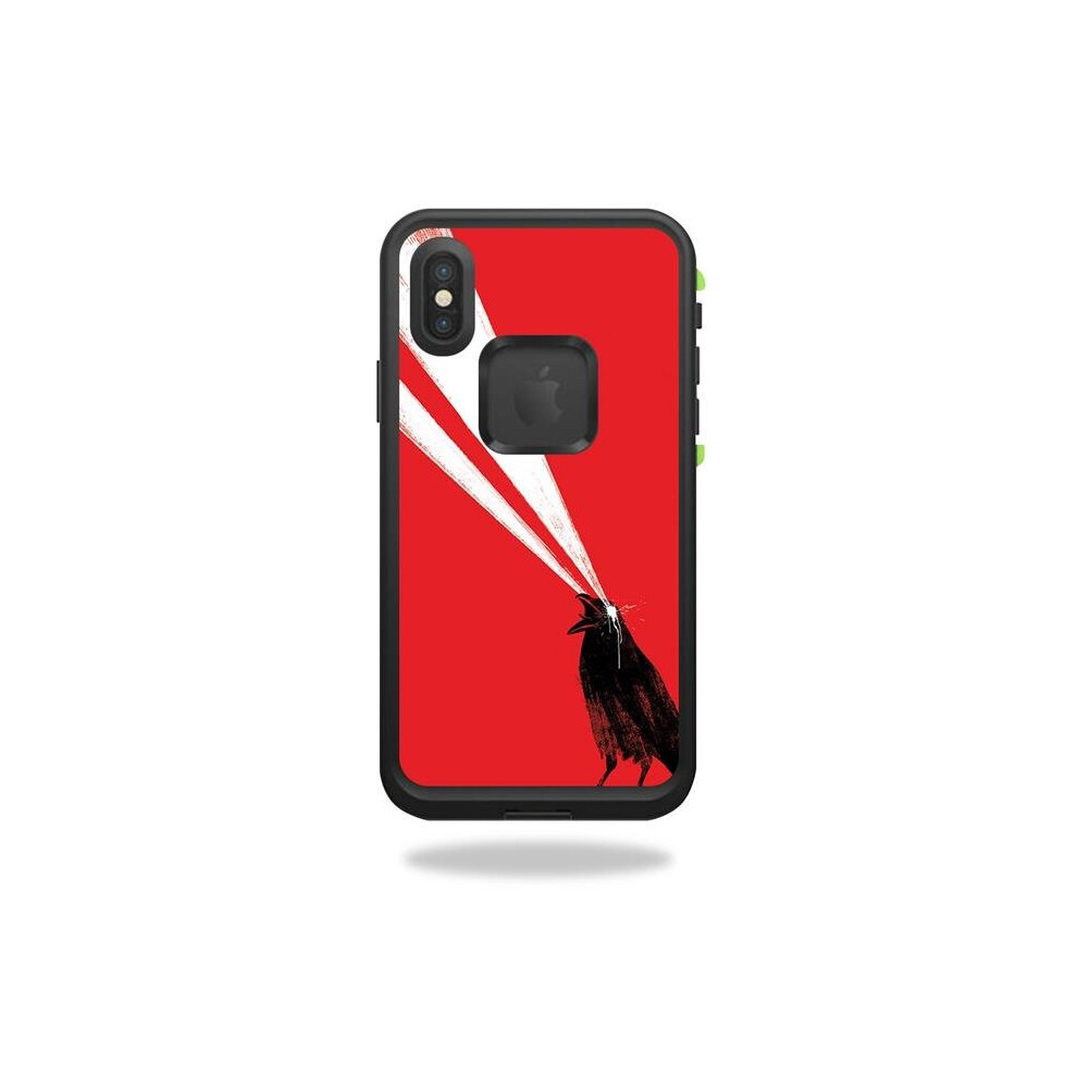 MightySkins LIFIPX-laser crow Skin for Lifeproof Fre iPhone X - Laser Crow-image-OPC-P9WBHJW-NEW