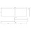 1600mm L Shaped Left Hand Shower Bath Bathtub Front Panel Acrylic Bathroom White 5