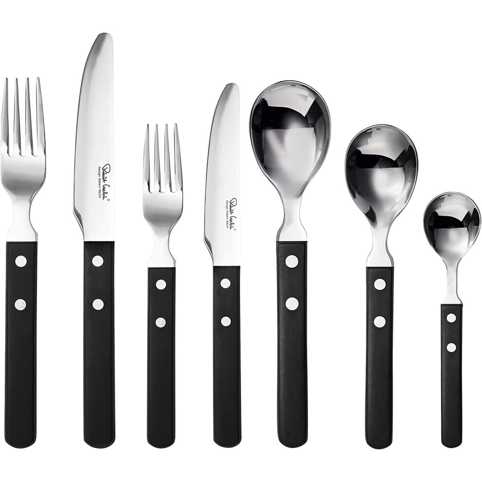 Robert Welch Trattoria Bright Cutlery Place Setting, 7 Piece. Made from stainless steel.