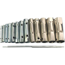 15Pcs Plumber Back Nut Tap Spark plug Spanner Duel-ended Wrench Socket Set 6-37mm