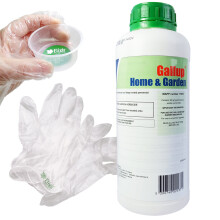 Elixir Gardens | 1 Litre Gallup Home & Garden Glyphosate Weed killer + Free Measuring Cup and Gloves Treats 1666 sq.m