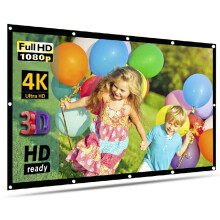 100 Inch 16/9 Home Cinema Theatre Simple Canvas Projection Screen Fabric