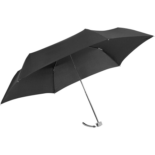 Samsonite SAMSONITE Rain Pro 3 Section Manual Ultra Mini Flat Stick umbrella, 22 cm, Black