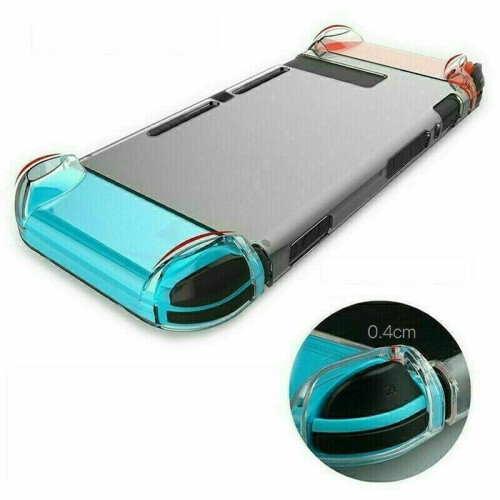 Nintendo Switch Transparent Shockproof Protective Hard Case 5-in-1 Dockable 1