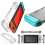 Nintendo Switch Transparent Shockproof Protective Hard Case 5-in-1 Dockable 6