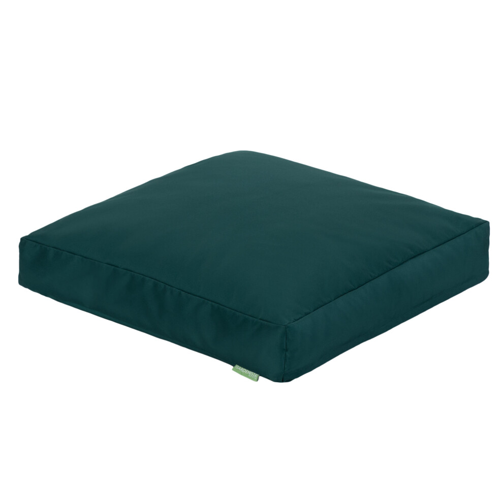 (Green) Gardenista Water Resistant Garden Cushion Seating