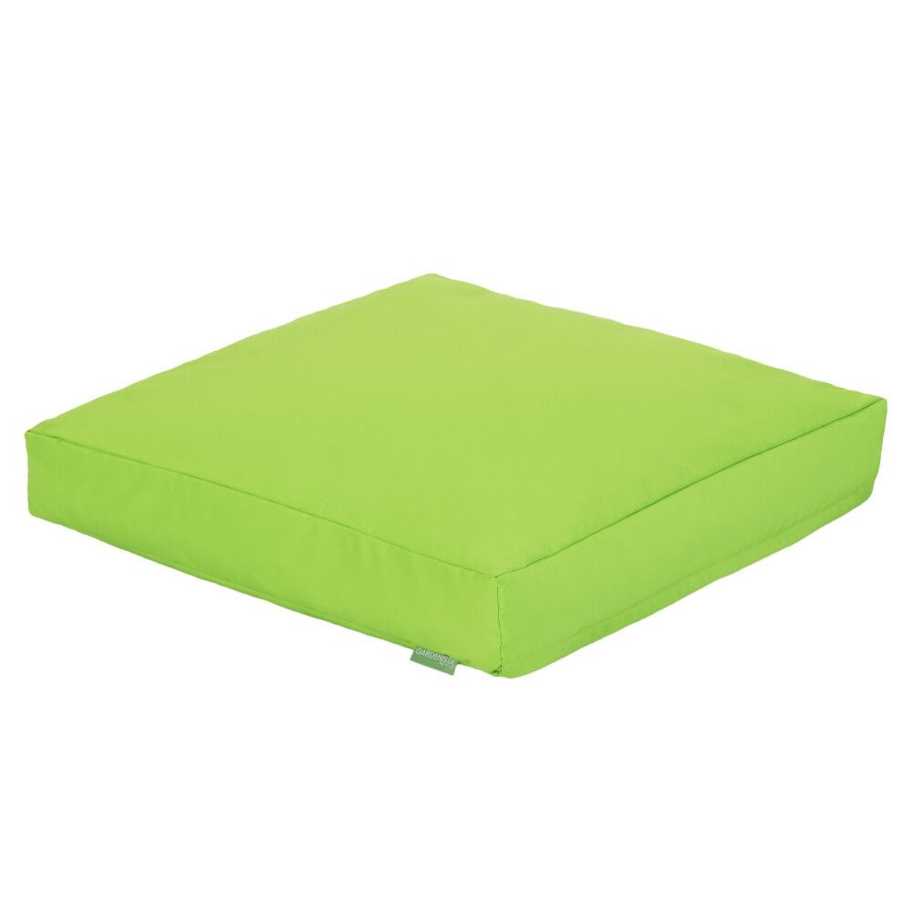 (Lime) Gardenista Water Resistant Garden Cushion Seating