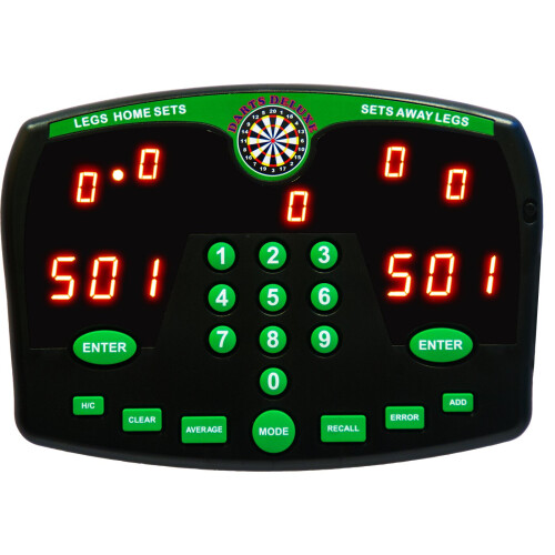 Darts Deluxe Electronic Dart Scorer Machine 1