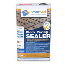 (5 Litres) Block Paving Sealer Matt Finish - Weed Stain and Colour Loss Protector