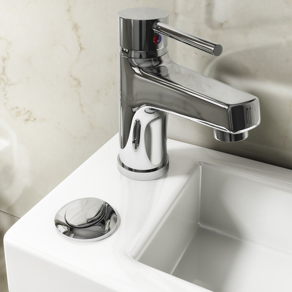 Basin Mixer Tap And Tails For Toilet Basin Combo Pwcombi1 Spare Replacement 5056093671783