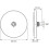 Triton Danzi DuElec Electric Shower Black 9.5kW  Modern Rainfall Head Handset 11