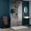 Triton Danzi DuElec Electric Shower Black 9.5kW  Modern Rainfall Head Handset 5