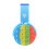 (Blue) Vybe Stress Buster PushPop Fidget Wireless Headset 4