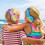 (Blue) Vybe Stress Buster PushPop Fidget Wireless Headset 5