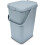 Addis Addis Recycling 18 litres Caddy Carrying Handle Eco Light Grey 1
