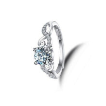 (Style 10) Women Girls 925 Sterling Silver Rings Adjustable Thumb Wedding Engagement Gifts