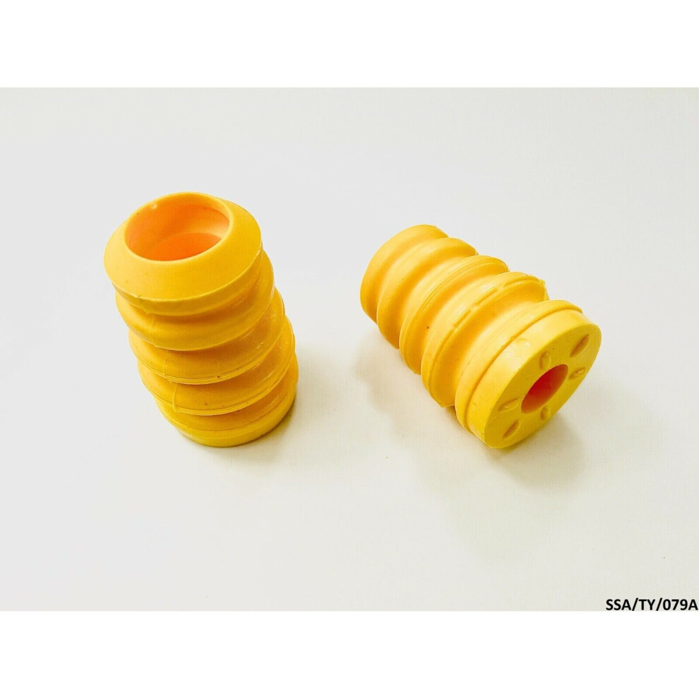 2 x Rear Coil Spring Bumper for TOYOTA CALDINA 1992 - 2000 SSA/TY/079A-image-OPC-P9WBXGC-NEW