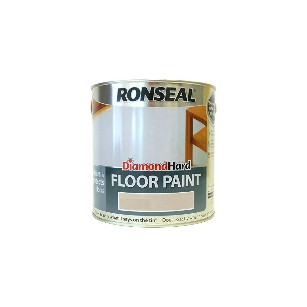 Ronseal Diamond Hard Floor Paint 2.5L - Black by Ronseal