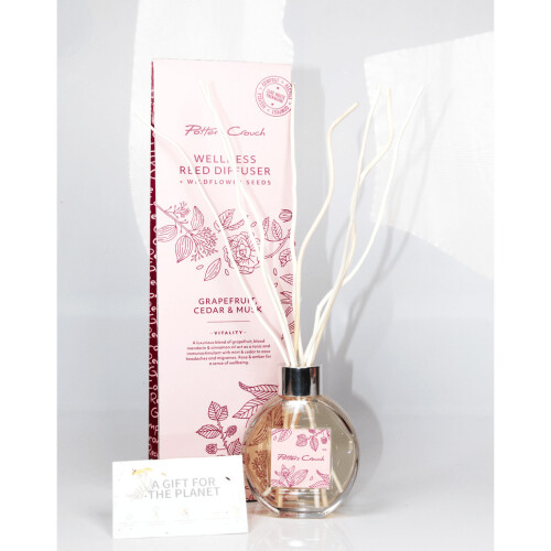 Potters Crouch Wellness Reed Diffuser - Grapefruit, Cedar & Musk