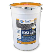 (25 Litres) Smartseal Imprinted Concrete Sealer, Matt Finish, Driveway and Patio Sealer, Outdoor Concrete Sealer for Stamped Concrete