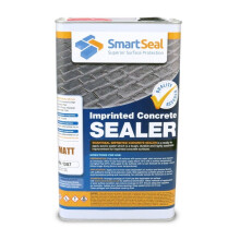(5 Litres) Smartseal Imprinted Concrete Sealer, Matt Finish, Driveway and Patio Sealer, Outdoor Concrete Sealer for Stamped Concrete