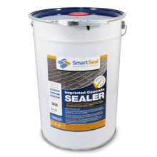 (25 Litres) Smartseal Imprinted Concrete Sealer - SILK/WET LOOK - Easy To Apply Driveway Sealer - Durable Protection Outdoor Sealer for Imprinted Concrete